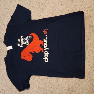 Goodie Two Sleeves Disney Parks Dino Happy & U Know It Clap Shirt Sz LG